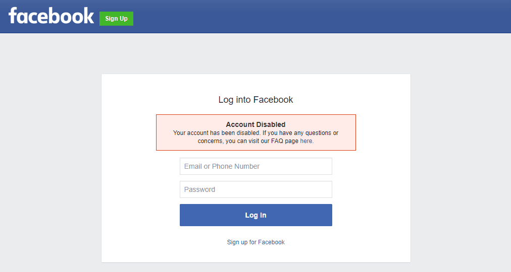 How to make a fake Facebook account